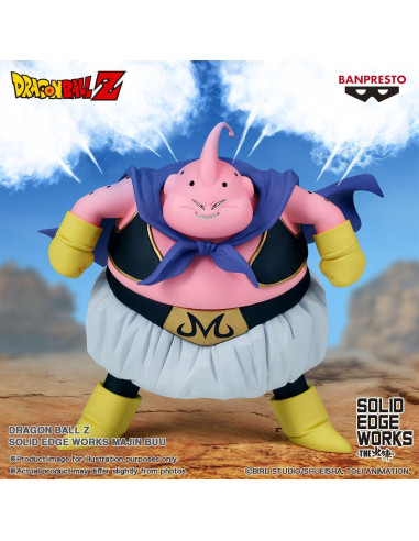 Figura Majin Buu Solid Edge Works Bandai 14.99 cm