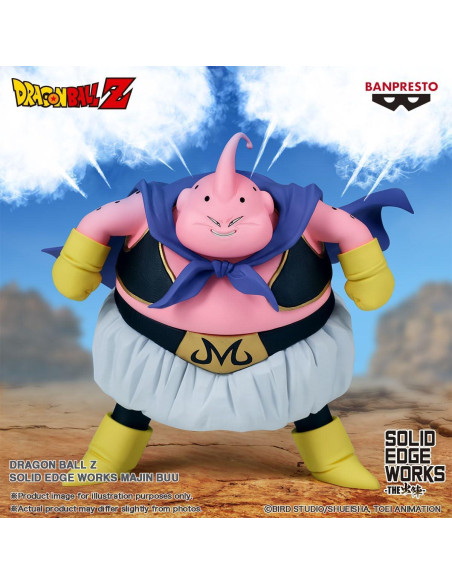 Figura Majin Buu Solid Edge Works Bandai 14.99 cm