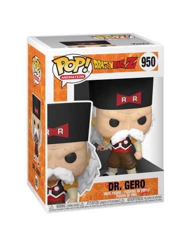 Funko Pop! Dragon Ball Z - Dr. Gero 9.5 cm Vinilo