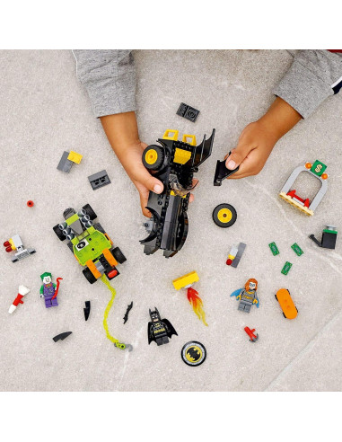 LEGO Batman vs Joker Persecución del Batmóvil 136 Piezas