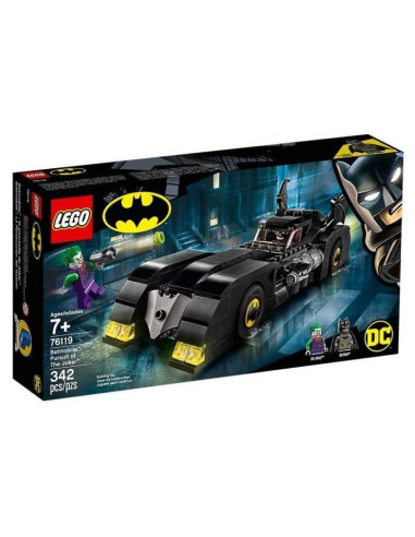 LEGO DC Batman Batmóvil Persecución del Joker 76119 342 Piezas
