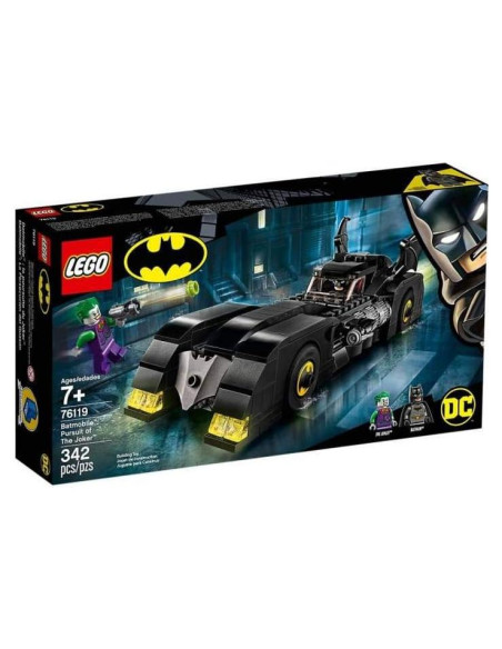 LEGO DC Batman Batmóvil Persecución del Joker 76119 342 Piezas