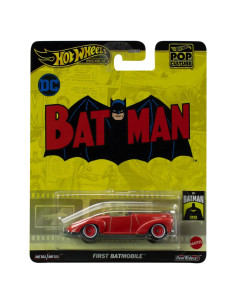 Hot Wheels Premium Batmóvil Clásico 1:64 Metal Mattel