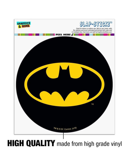 Calcomanía Batman para automóvil 14 cm vinilo GRAPHICS & MORE
