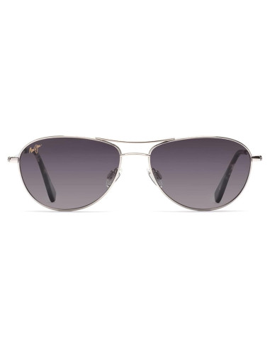 Gafas de sol Maui Jim Baby Beach Polarizadas Plata/Gris
