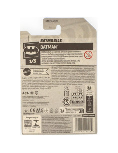 Hot Wheels Batmóvil Batman 1:64 Metal Fundido 2