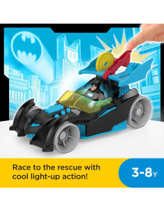 Fisher-Price Batmobile Bat-Tech con Figura de Batman 0.31 kg 2
