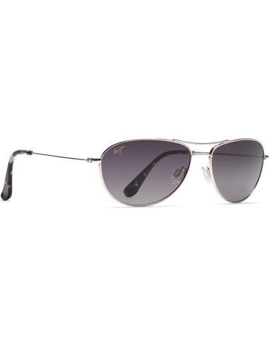 Gafas de sol Maui Jim Baby Beach Polarizadas Plata/Gris