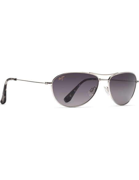 Gafas de sol Maui Jim Baby Beach Polarizadas Plata/Gris