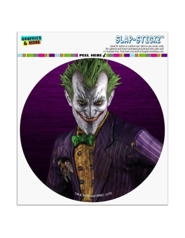 Calcomanía Batman Arkham Asylum 14 cm Vinilo Gráfico
