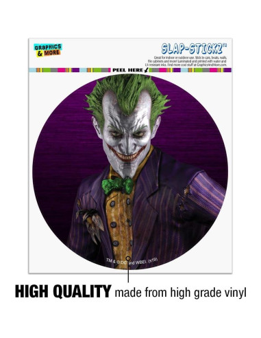Calcomanía Batman Arkham Asylum 14 cm Vinilo Gráfico