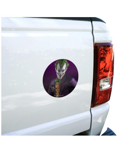 Calcomanía Batman Arkham Asylum 14 cm Vinilo Gráfico