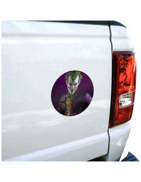 Calcomanía Batman Arkham Asylum 14 cm Vinilo Gráfico