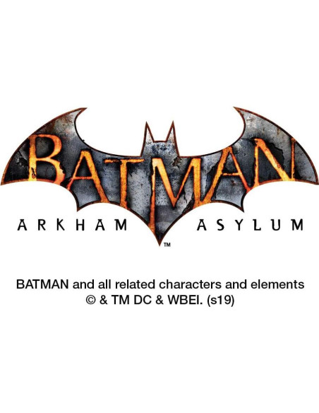 Calcomanía Batman Arkham Asylum 14 cm Vinilo Gráfico