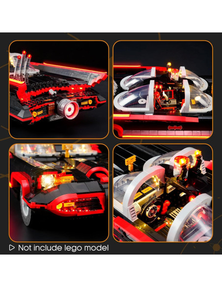 Kit de Iluminación LED LIGHTAILING para Lego 76328 Batmobile