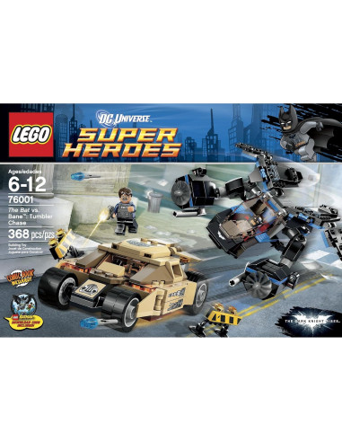 LEGO Superhéroes Persecución Tumbler 76002 con 3 minifiguras