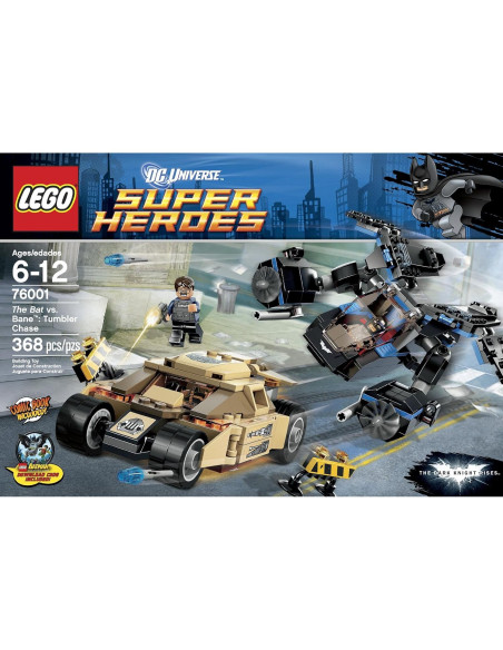 LEGO Superhéroes Persecución Tumbler 76002 con 3 minifiguras