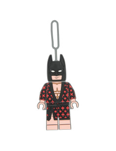 Etiqueta de Equipaje Silicona Kimono Batman LEGO 19 cm