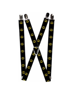 Tirantes Batman Buckle-Down Negro Amarillo 2,54 cm