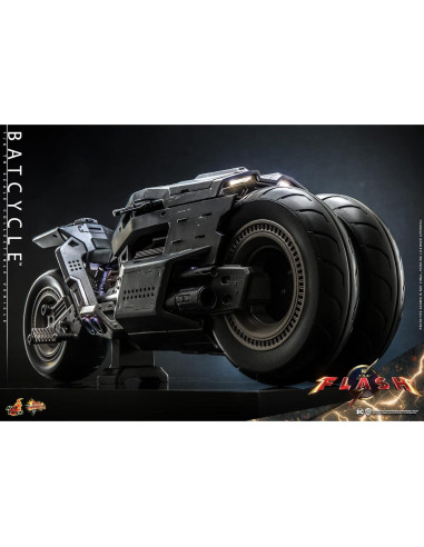 Bat Cycle Hot Toys La Flash 1/6 Vehículo a Escala 57 cm