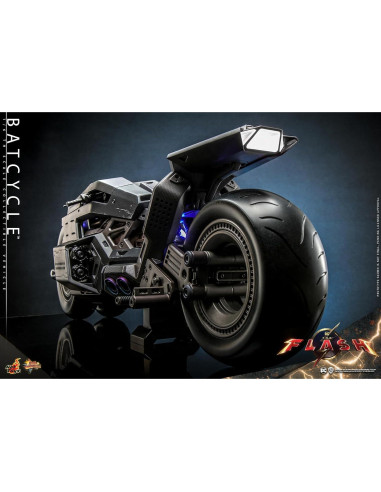 Bat Cycle Hot Toys La Flash 1/6 Vehículo a Escala 57 cm