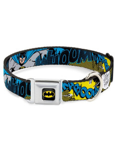 Collar de Perro Buckle-Down Batman Mediano 3,81 cm Ancho