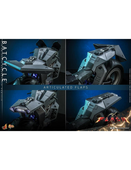 Bat Cycle Hot Toys La Flash 1/6 Vehículo a Escala 57 cm Bat Cycle Hot Toys La Flash 1/6 Vehículo a Escala 57 cm