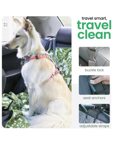 Funda de Asiento Trasero para Perros Molly Mutt 142x142cm