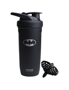 Botella Mezcla Smartshake 900ml Acero Inoxidable Batman