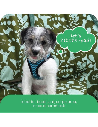 Funda de Asiento Trasero para Perros Molly Mutt 142x142cm