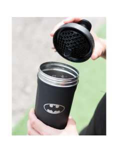 Botella Mezcla Smartshake 900ml Acero Inoxidable Batman 2
