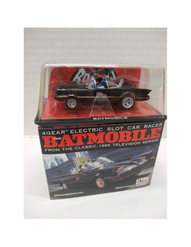 Coche de Slot Eléctrico Auto World Batman Clásico 1966 HO
