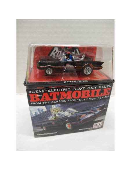 Coche de Slot Eléctrico Auto World Batman Clásico 1966 HO Coche de Slot Eléctrico Auto World Batman Clásico 1966 HO