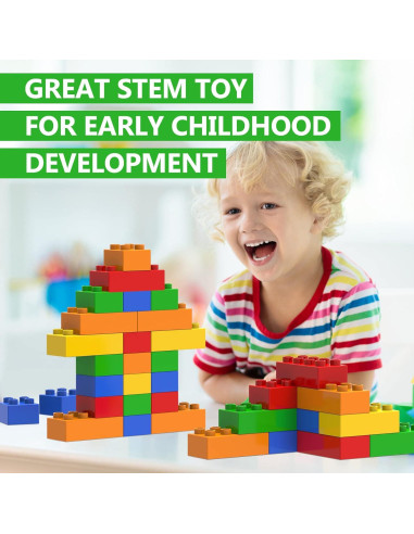 Bloques de Construcción WYSWYG 50 Piezas para Niños 3-5 Años