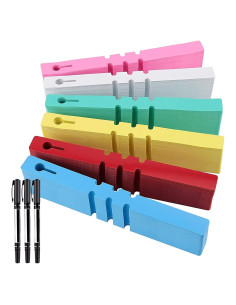 Etiquetas de Jardín ZOENHOU 600 Pcs PVC Multicolor Ajustables