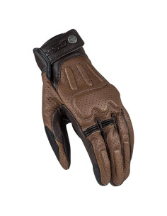 Guante corto de cuero LS2 Rust Marrón X-Large