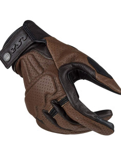 Guante corto de cuero LS2 Rust Marrón X-Large 2