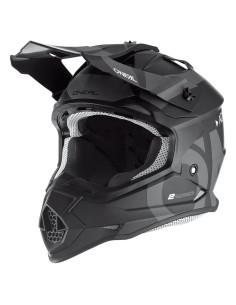 Casco O'Neal 2 SRS Slick Negro/Gris L 1450g