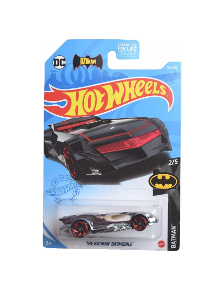 Hot Wheels Batimóvil Batman 1:64 Cromo Mattel Hot Wheels Batimóvil Batman 1:64 Cromo Mattel