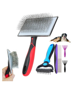 Cepillo de Aseo 5 en 1 EAFBAO para Perros Grandes y Gatos