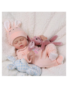 Muñeca Reborn Realista BABESIDE 30.48 cm con Accesorios