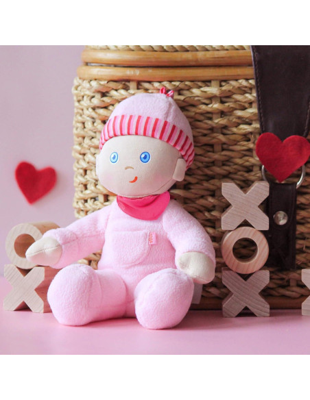 Muñeca Acurrucada Luisa HABA 20cm Lavable para Bebés