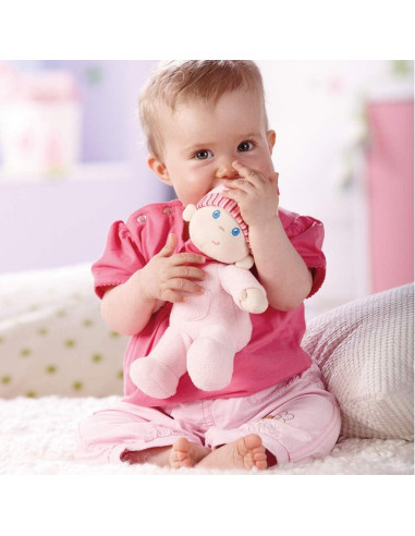 Muñeca Acurrucada Luisa HABA 20cm Lavable para Bebés