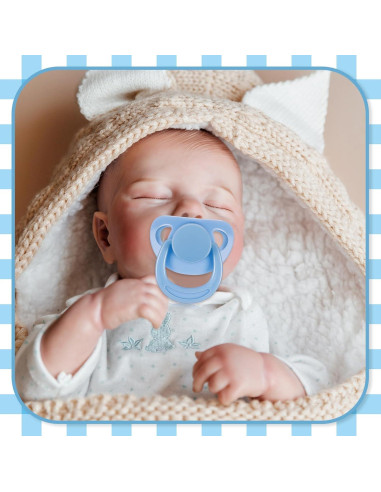Accesorios para Muñecas Reborn Jexine 4 Piezas Chupetes y Botellas
