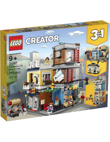 LEGO Creator 3 en 1 Tienda de Mascotas 31097 - 969 Piezas