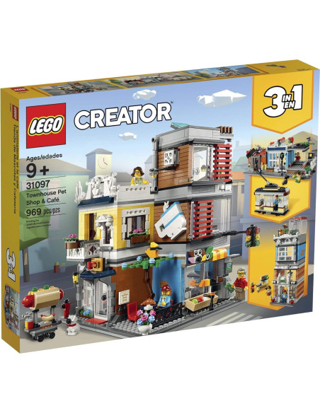 LEGO Creator 3 en 1 Tienda de Mascotas 31097 - 969 Piezas