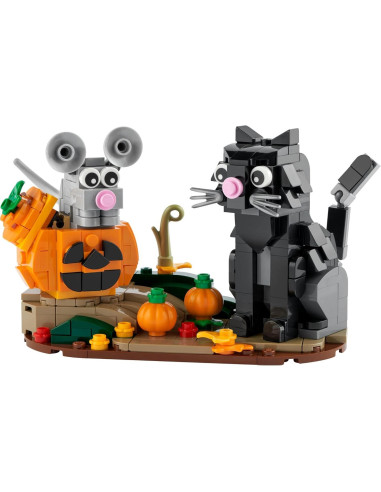 LEGO Gato y Ratón de Halloween 40570 Decoración 328 Piezas