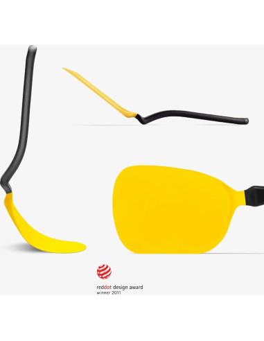 Espátula Antiadherente Dreamfarm Chopula 30.48 cm Amarillo