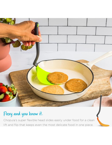 Espátula Antiadherente Dreamfarm Chopula 30.48 cm Amarillo