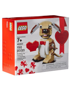 LEGO Perro Cupido 40201 San Valentín 145 Piezas 10cm